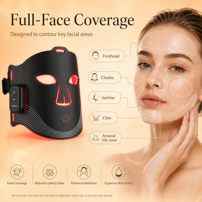 VisBeaut Red Light Therapy Face Mask